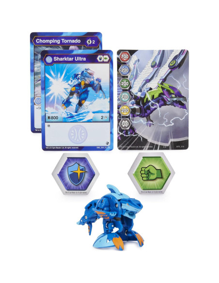 Bakugan Ultra Sharktar 7,62 cm figura de acción coleccionable Bakugan Ultra Sharktar 7,62 cm figura de acción coleccionable