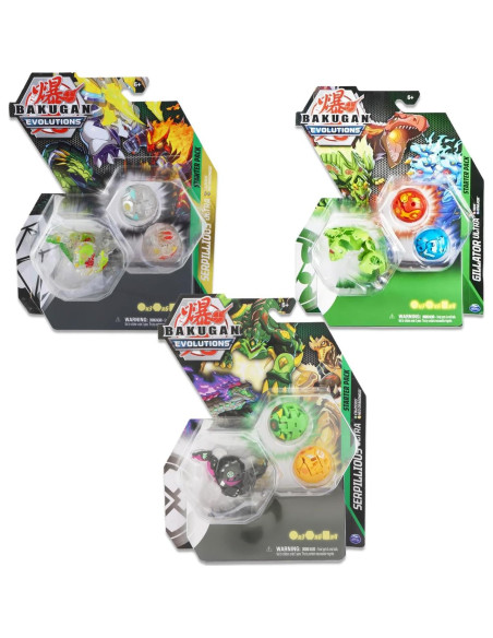 Paquete de Inicio Bakugan Ultra - 42 Piezas y 9 Figuras Paquete de Inicio Bakugan Ultra - 42 Piezas y 9 Figuras
