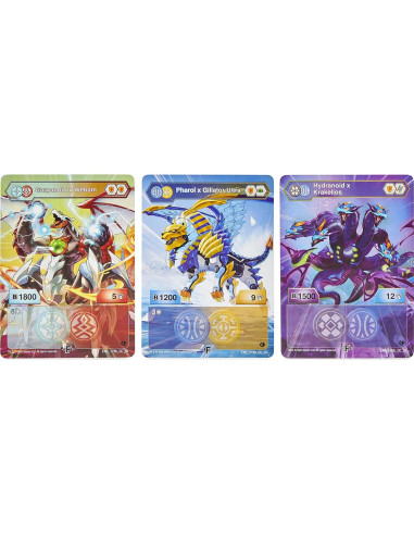 Paquete de Inicio Bakugan Spin Master 3-Pack Fusión