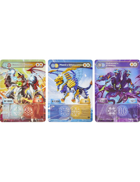 Paquete de Inicio Bakugan Spin Master 3-Pack Fusión Paquete de Inicio Bakugan Spin Master 3-Pack Fusión