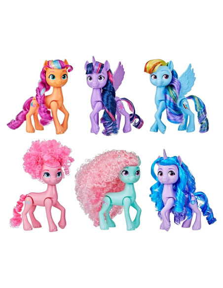 Muñecas My Little Pony Set 6 Figuras 13.97 cm Hasbro Muñecas My Little Pony Set 6 Figuras 13.97 cm Hasbro
