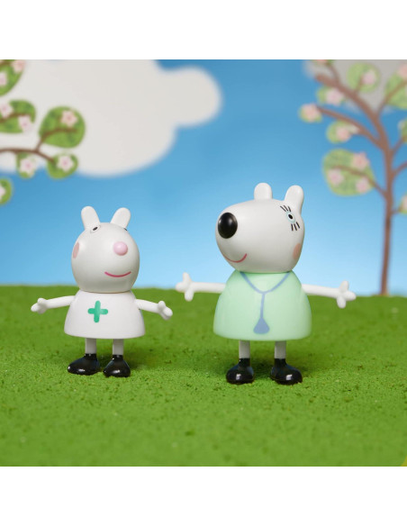 Figuras Peppa Pig Dr. Oso Polar 8 Piezas Juguetes 3+ Figuras Peppa Pig Dr. Oso Polar 8 Piezas Juguetes 3+
