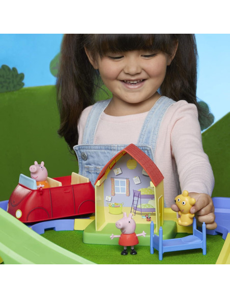 Juego Peppa Pig Ciudad con Pista y Sonidos para Niños Juego Peppa Pig Ciudad con Pista y Sonidos para Niños