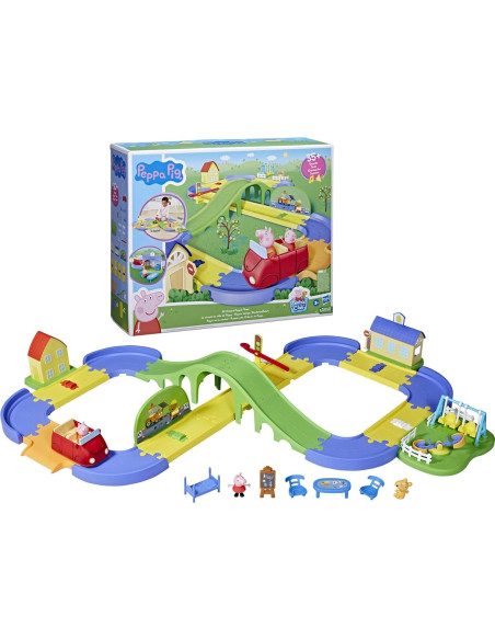Juego Peppa Pig Ciudad con Pista y Sonidos para Niños Juego Peppa Pig Ciudad con Pista y Sonidos para Niños