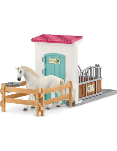 Schleich Club de Caballos - Establo 21 Piezas con Yegua Schleich Club de Caballos - Establo 21 Piezas con Yegua