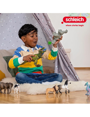 Schleich Club de Caballos - Establo 21 Piezas con Yegua