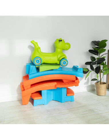 Step2 Montaña Rusa Dino Dash Juguete para Niños 2-5 Años