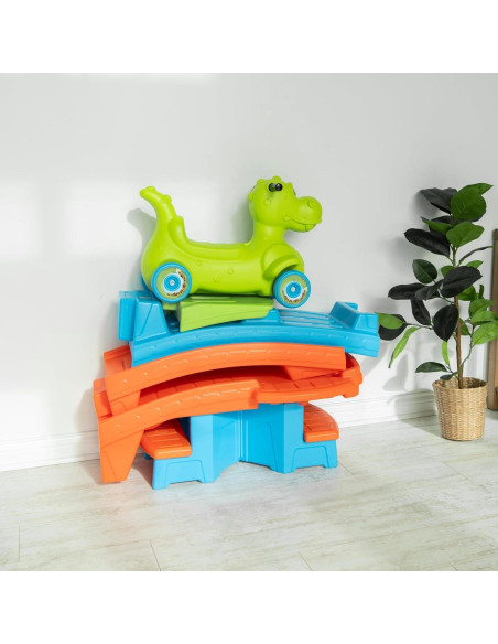 Step2 Montaña Rusa Dino Dash Juguete para Niños 2-5 Años Step2 Montaña Rusa Dino Dash Juguete para Niños 2-5 Años