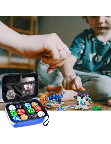 Funda Organizador Bakugan PAIYULE Azul para Juguetes Funda Organizador Bakugan PAIYULE Azul para Juguetes