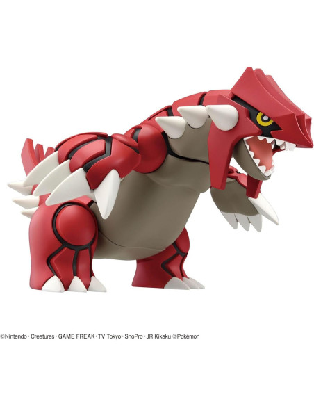 Kit de Modelo Plamo Pokémon Groudon Bandai 108 mm Kit de Modelo Plamo Pokémon Groudon Bandai 108 mm