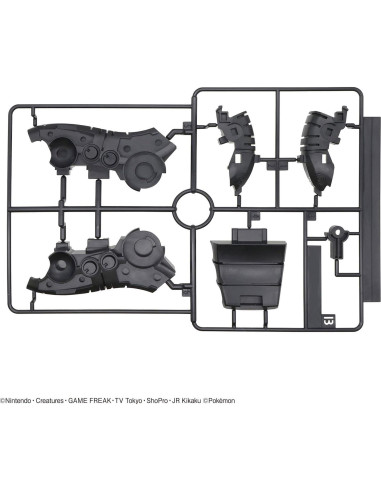 Kit de Modelo Plamo Pokémon Groudon Bandai 108 mm