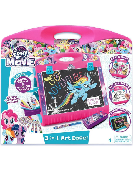 Caballete de Arte My Little Pony 3-en-1 con Almacenamiento Caballete de Arte My Little Pony 3-en-1 con Almacenamiento