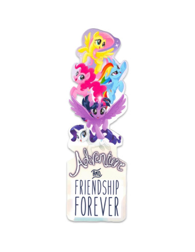 Figuras Mini My Little Pony 6 Piezas + Stickers y Marcador