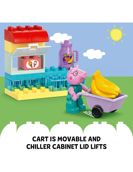 LEGO DUPLO Peppa Pig Supermercado 70 Piezas Juguete Infantil LEGO DUPLO Peppa Pig Supermercado 70 Piezas Juguete Infantil