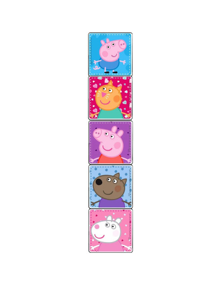 Set de Colorear Peppa Pig - Libro, Stickers y Colgador Set de Colorear Peppa Pig - Libro, Stickers y Colgador