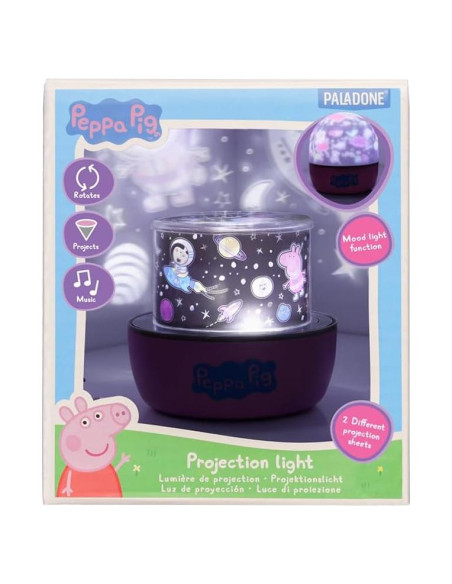 Luz Proyector Peppa Pig Paladone - 4 Modos y Sonidos Luz Proyector Peppa Pig Paladone - 4 Modos y Sonidos