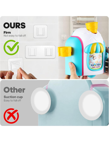 Juguete de baño Eaistose para niños 3-5 años - Máquina de burbujas Juguete de baño Eaistose para niños 3-5 años - Máquina de burbujas