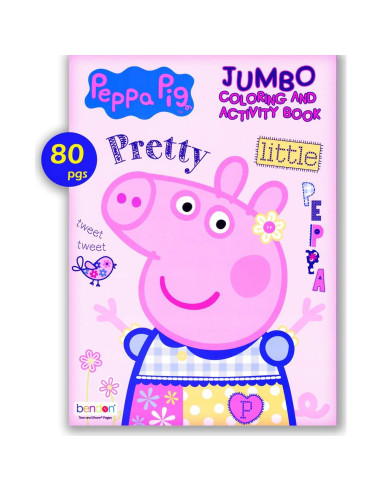 Conjunto de Actividades y Libro para Colorear Peppa Pig