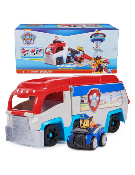 Vehículo Patroller PAW Patrol con Chase - Juguete Transformable Vehículo Patroller PAW Patrol con Chase - Juguete Transformable
