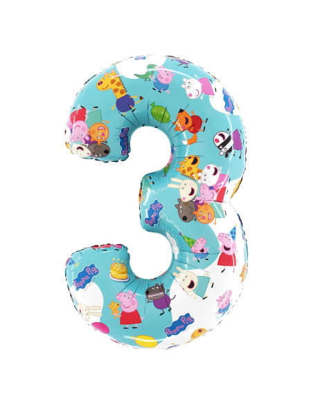 Globo de Foil Peppa Pig 66cm Toyland Fiesta Infantil Globo de Foil Peppa Pig 66cm Toyland Fiesta Infantil