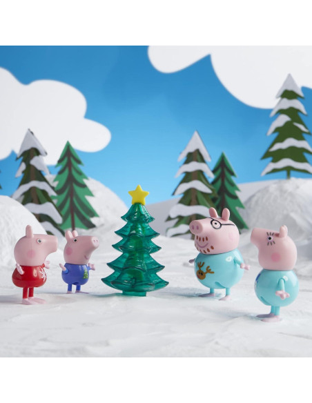 Calendario de Adviento Peppa Pig con 24 Juguetes Sorpresa Calendario de Adviento Peppa Pig con 24 Juguetes Sorpresa