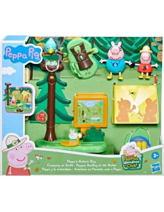 Conjunto de Camping Peppa Pig Hasbro con Figuras y Accesorios 2