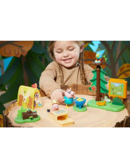 Conjunto de Camping Peppa Pig Hasbro con Figuras y Accesorios Conjunto de Camping Peppa Pig Hasbro con Figuras y Accesorios