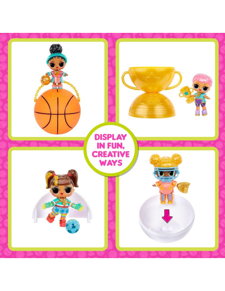Muñeca L.O.L. Surprise All Star Sports Tots con 8 sorpresas Muñeca L.O.L. Surprise All Star Sports Tots con 8 sorpresas
