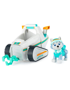 Vehículo quitanieves Paw Patrol Everest con figura 9,5 cm
