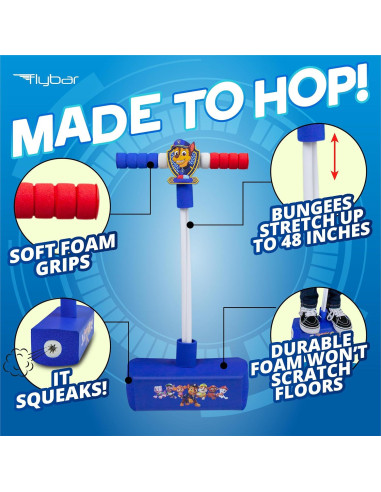 Pogo Stick Flybar Chase para Niños de Espuma Divertido