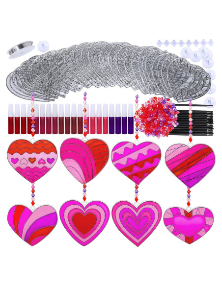 Kit de Manualidades Winlyn 24 Atrapa Rayos Corazón DIY Kit de Manualidades Winlyn 24 Atrapa Rayos Corazón DIY