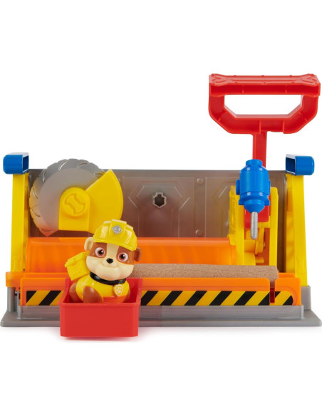 Taller de Rubble Spin Master con Arena Kinetica y Figura Taller de Rubble Spin Master con Arena Kinetica y Figura