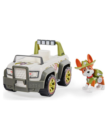 Vehículo Jungle Cruiser Tracker PAW Patrol con figura