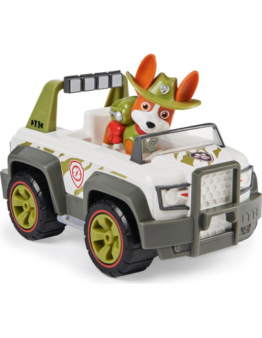 Vehículo Jungle Cruiser Tracker PAW Patrol con figura