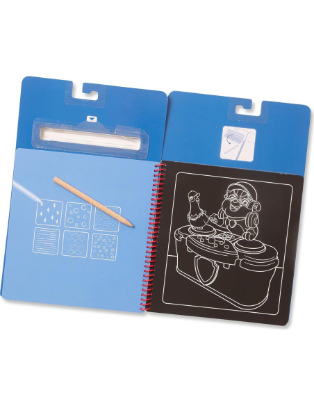 Melissa & Doug PAW Patrol Scratch Art 3-Pack Actividades Melissa & Doug PAW Patrol Scratch Art 3-Pack Actividades