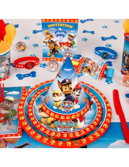 Pulseras Elásticas Paw Patrol - Pack de 4 Colores Variados Pulseras Elásticas Paw Patrol - Pack de 4 Colores Variados