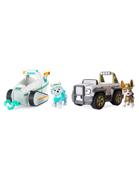 Pala de Nieve Everest y Crucero de Jungla Tracker PAW Patrol Pala de Nieve Everest y Crucero de Jungla Tracker PAW Patrol