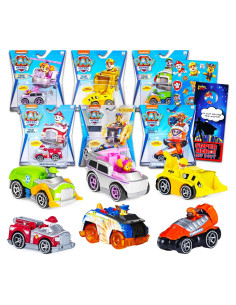 Conjunto de Coches de Juguete Paw Patrol - 6 Personajes