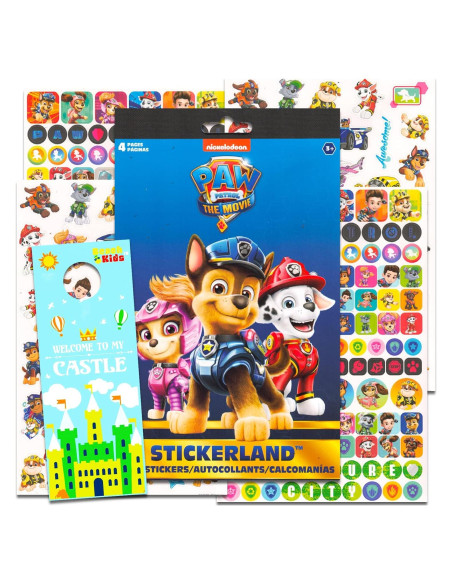 Calcomanías de Recompensa Paw Patrol - 295 Piezas + Colgador Calcomanías de Recompensa Paw Patrol - 295 Piezas + Colgador
