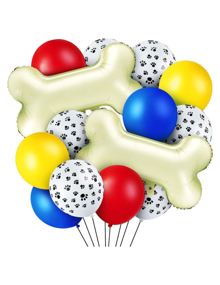 Kit de Globos de Fiesta de Perro Skylety 44 Piezas Kit de Globos de Fiesta de Perro Skylety 44 Piezas