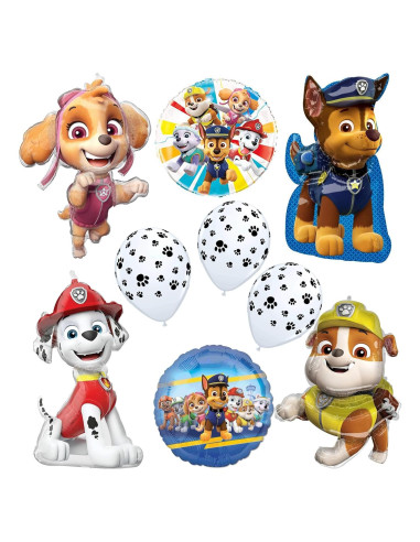 Ramo de Globos de Cumpleaños Anagram Paw Patrol - 8 años+