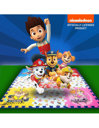 Alfombra de Espuma Interconectable PAW Patrol 91x91 cm