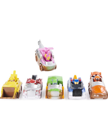 Paw Patrol Paquete Regalo 6 Vehículos Metal 1:55 Off-Road