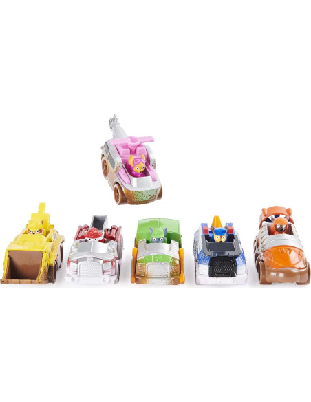 Paw Patrol Paquete Regalo 6 Vehículos Metal 1:55 Off-Road Paw Patrol Paquete Regalo 6 Vehículos Metal 1:55 Off-Road