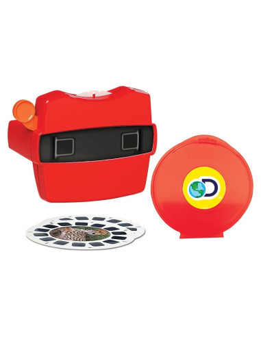 Juego de Caja View Master Basic Fun 3D con 3 Carretes