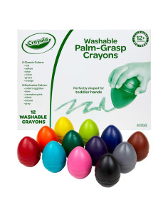 Crayones Jumbo Crayola 12 unidades lavables para niños