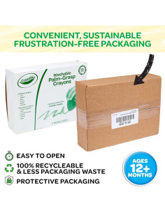 Crayones Jumbo Crayola 12 unidades lavables para niños 2