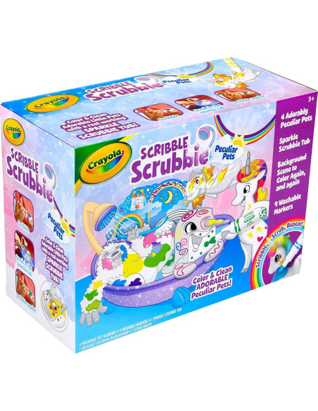 Crayola Scribble Scrubbie Mascotas Peculiares - Juego Creativo Crayola Scribble Scrubbie Mascotas Peculiares - Juego Creativo