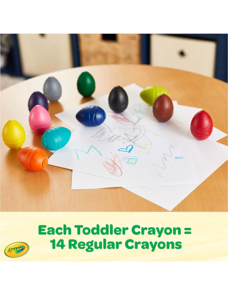 Crayones Jumbo Crayola 12 unidades lavables para niños Crayones Jumbo Crayola 12 unidades lavables para niños
