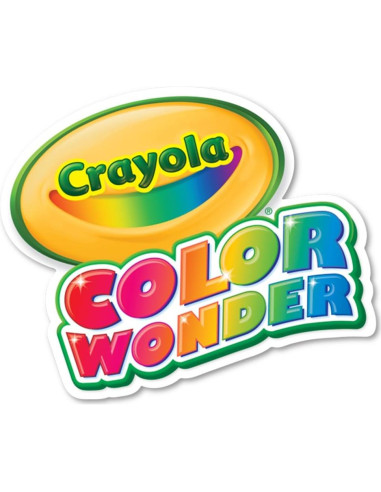 Bloc de Dibujo Crayola Color Wonder 30 Páginas Sin Desorden